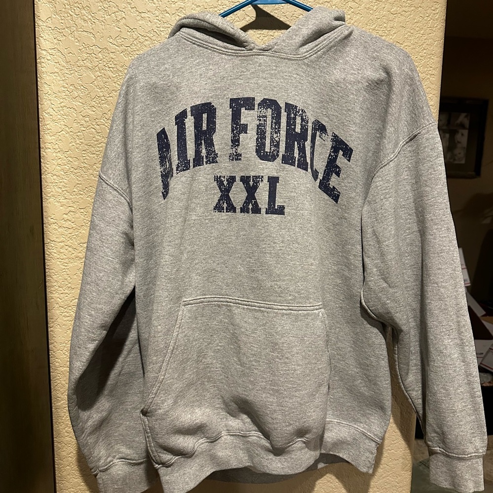 Gray Air Force Hoodie